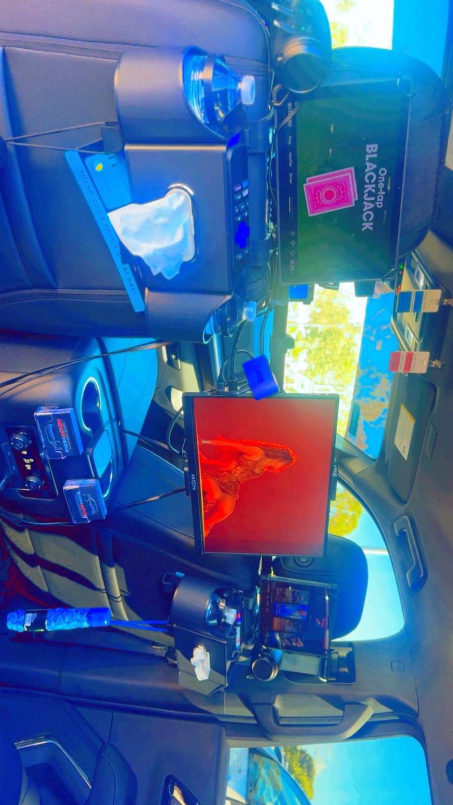 Luxury Vehicle Interior - Premium Amenities